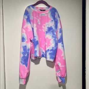 Long sleeve crop top